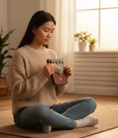 Kalimba 46 Lames Ébène Professionnel