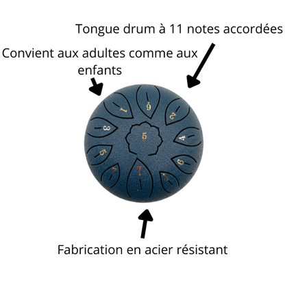 Tongue Drum Instrument 11 notes